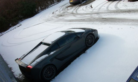 Зимняя Олимпиада? Reiter Lamborghini Gallardo покажет вам что это